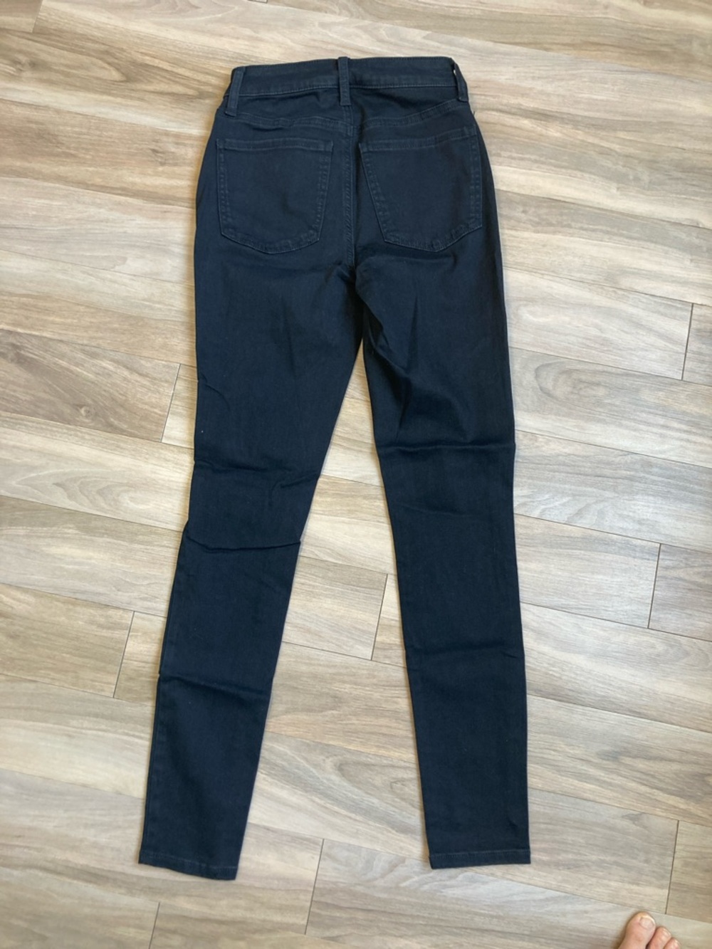 SO curvy super high rise jegging black distressed destroyed  0 / 24 junior - Picture 11 of 17